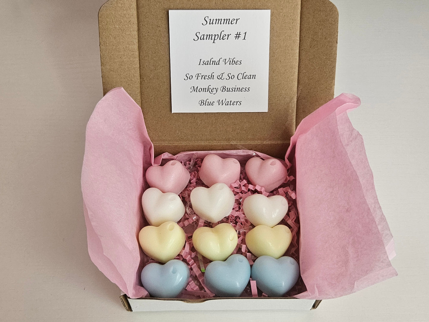 Summer Wax Melt Samplers