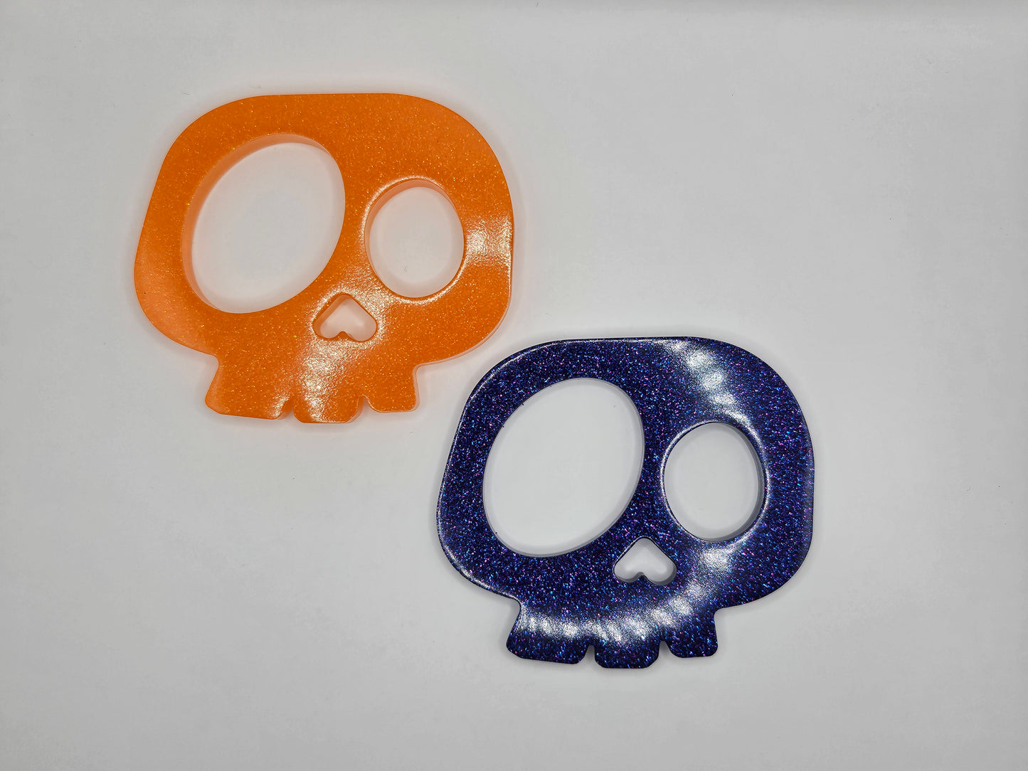 Halloween Skull & Web Coasters