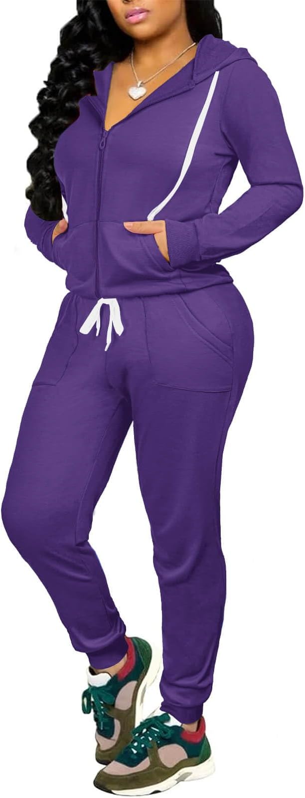 Womens Sweatsuit - Luxe By Lai