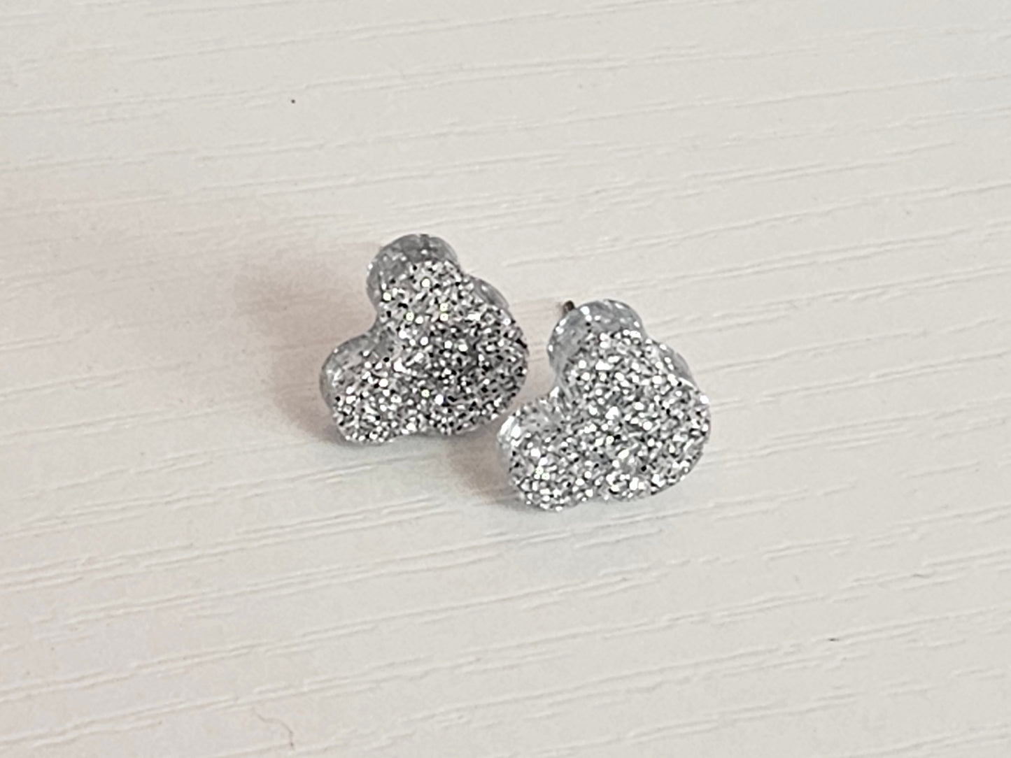 Post Resin Earrings - Mouse Head Shaped