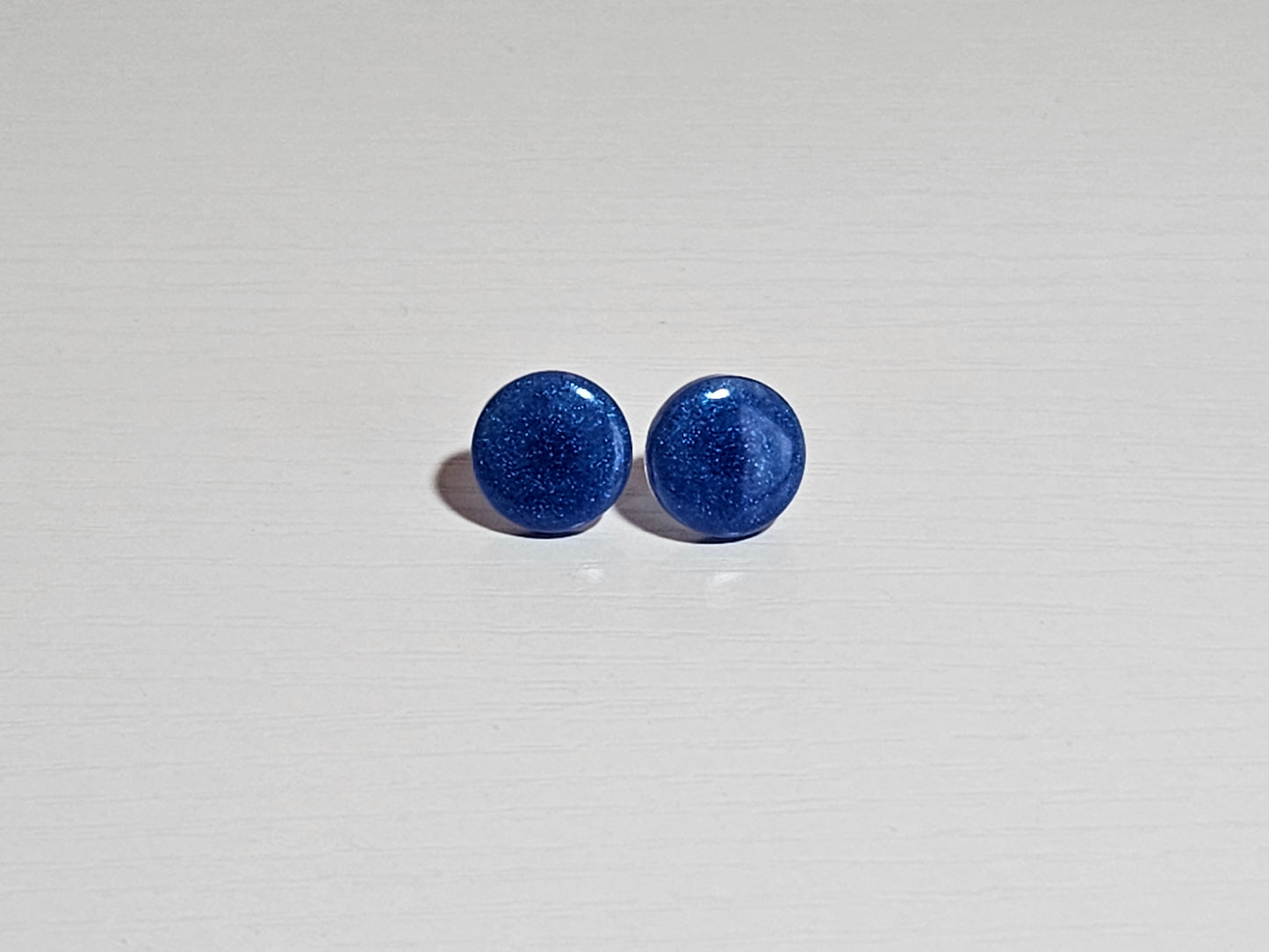 Post Resin Earrings - Circle Shape